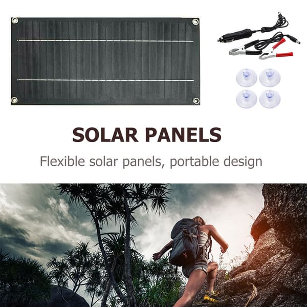 600w 18v solpanel kit 100A batterioplader controller batteriopladningskit til udendørs og landbrug