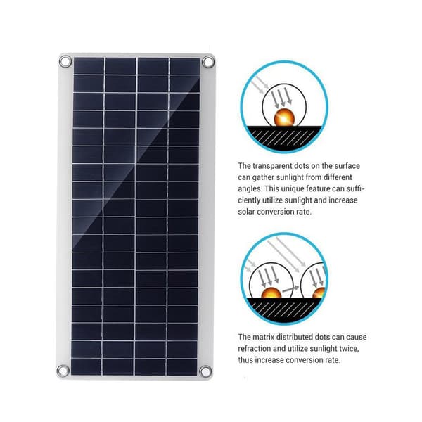 300w 12v Solpanel Kit Batterioplader 300 Watt 12 Volt Off Grid System Med 60A Controller