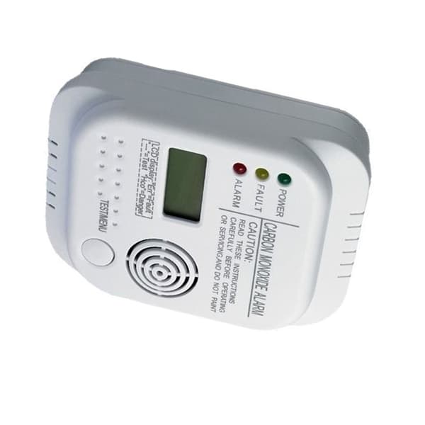 Kolmonoxiddetektor Intelligent kolmonoxiddetektor med LCD-display RM370 Kolmonoxiddetektor