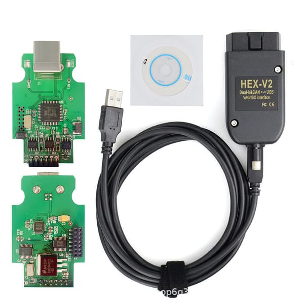 Kompatibel med HEX V2 VCDS USB diagnostiskt gränssnitt