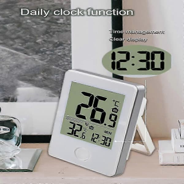 2025 Digital Pool Termometer, WiFi Termometer med Digital, Pool Termometer, LCD-display, IPX7 Flytande Termometer för Pool, Damm, Utomhus Sy