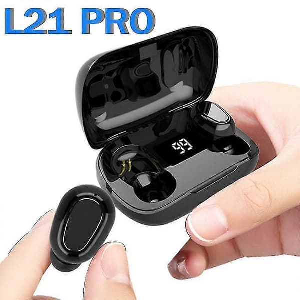 WhiteL21 Pro Tws Bluetooth Hörlurar Trådlösa Hörlurar