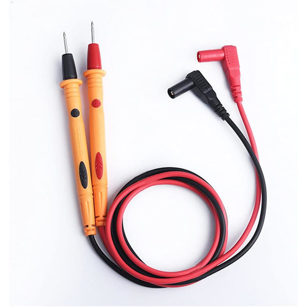 Set med 2 1000V/10A digital multimeter mätlinjer, multimeter testkablar