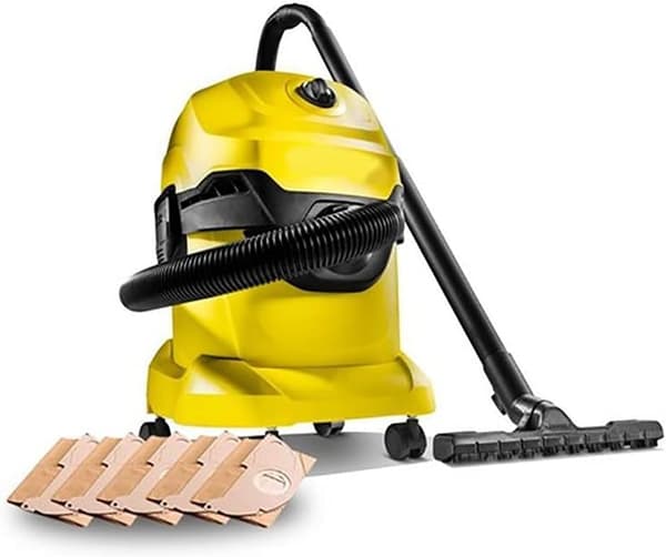 Karcher WD3 Premium dammsugarpåse med 5-pack raka påsar
