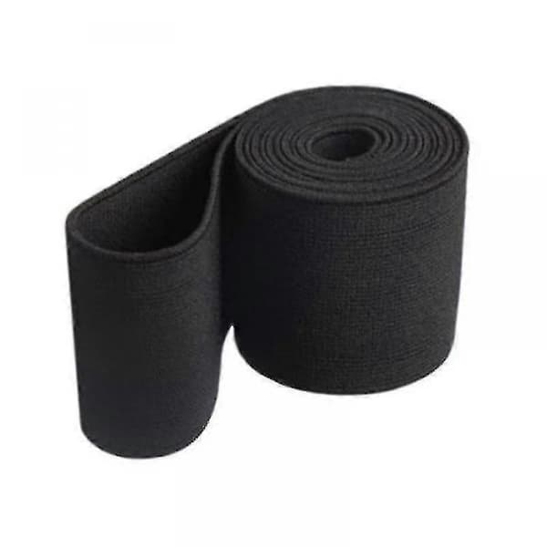 Elastiskt band 45 M 50 mm brett svart hög kvalitet