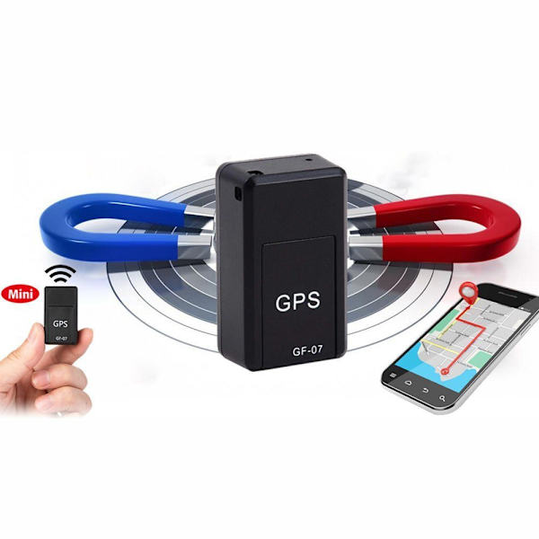 Mini GPS Tracker Bil Stark Magnetisk GPS Tracker