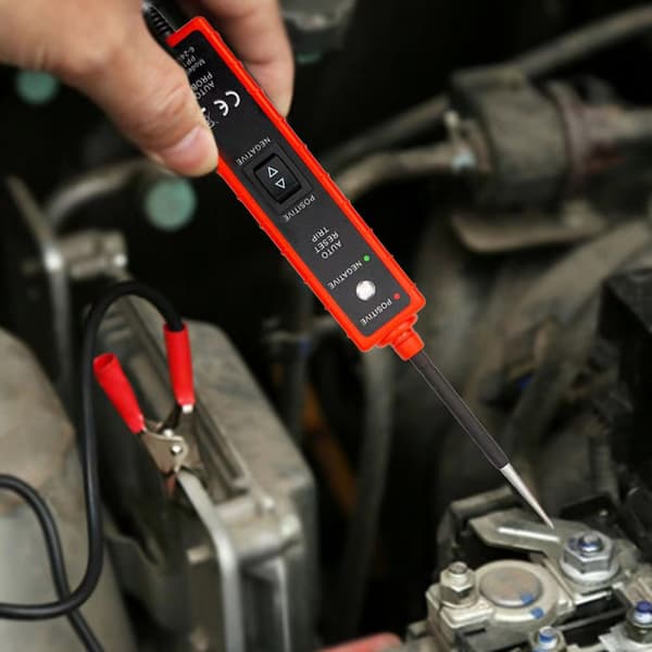 Spänningstestare, spänningstestare, digital batteritestare, bilbatteritestare, multimeter