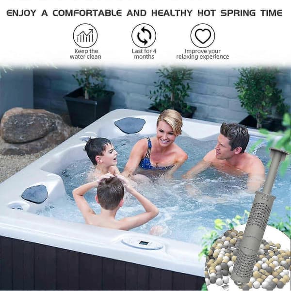 Silverjonpatron för badtunna - Mineralstavar för spa, Silverjonpatron för spa