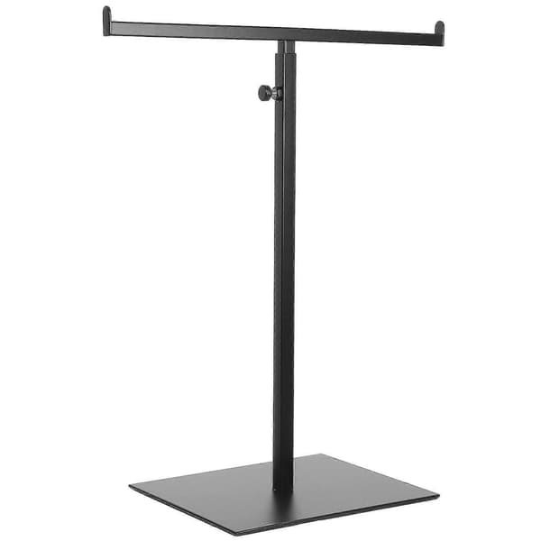 Metall Plånbok Displayhållare Rostfritt Stål Handväska Displayställ Justerbart Väskställ Black