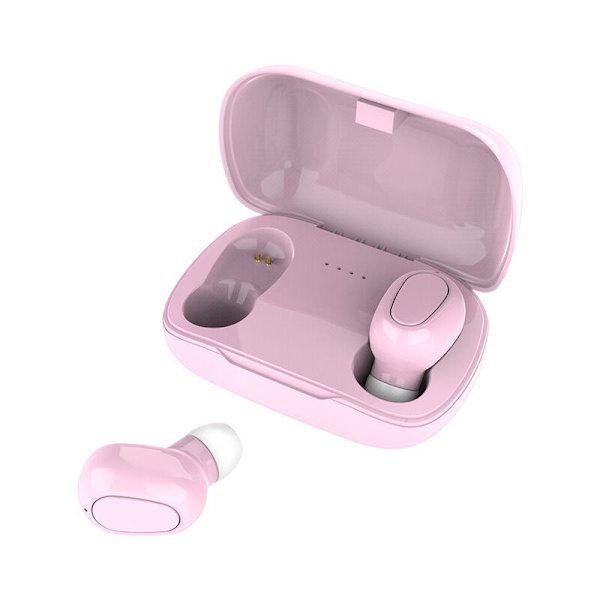 Sleep Dedicated L21 Bluetooth-hörlurar Digital Display Mini Brusreducering