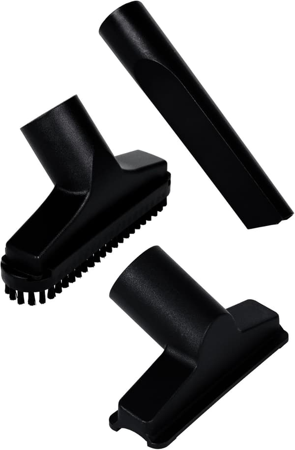 Original Einhell munstycksset för våt-/torrdammsugare (inkl. universalmunstycke, fogmunstycke och mattborste), svart
