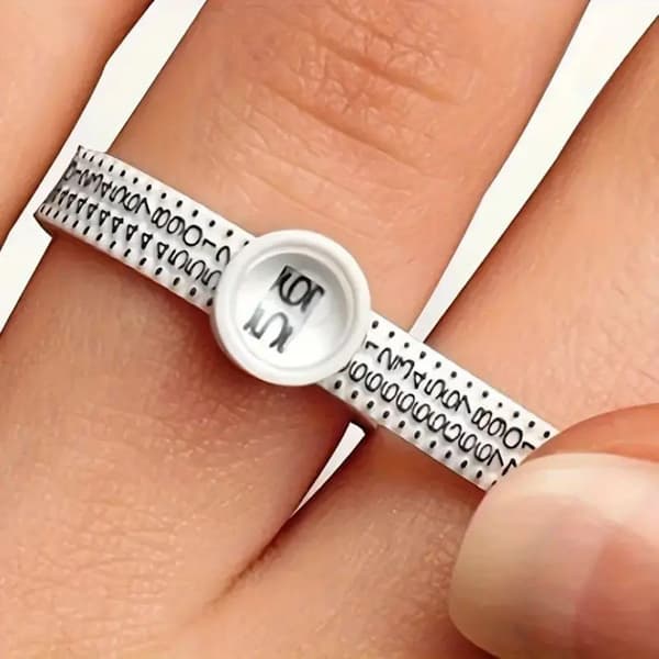 Ringmåttband, ringmätare, mäta ringstorlek, ringstorlek