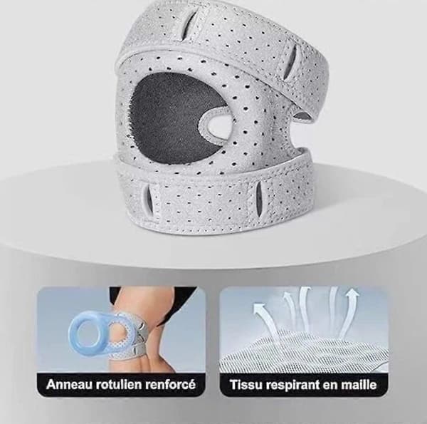 Wellness Knästöd - smärtlindrande knästöd Black S to M