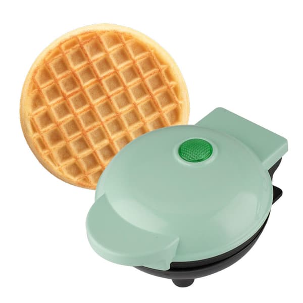 Mini Maker Elektrisk Rund för Stekbord Frukost 4 Tum