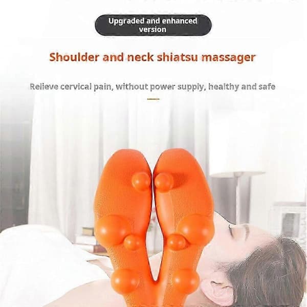 Trapezius Triggerpunkt Massager Frigör Tryck Övre Rygg Midja Akupressur