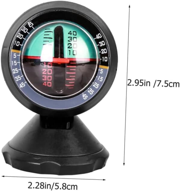 Fordon Bil Inclinometer, Bil Kompass Inclinometer