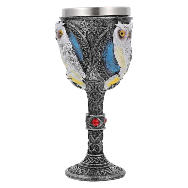 1st Creative Owl Three-dimensional Goblet Festival Drinking Cup Desktop Decor