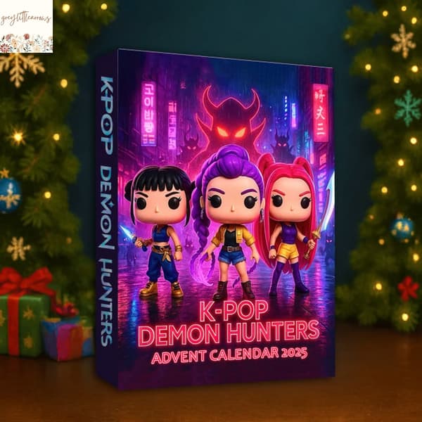 Kpop Devil Hunter Adventskalender Julgransdekoration Akrylhänge