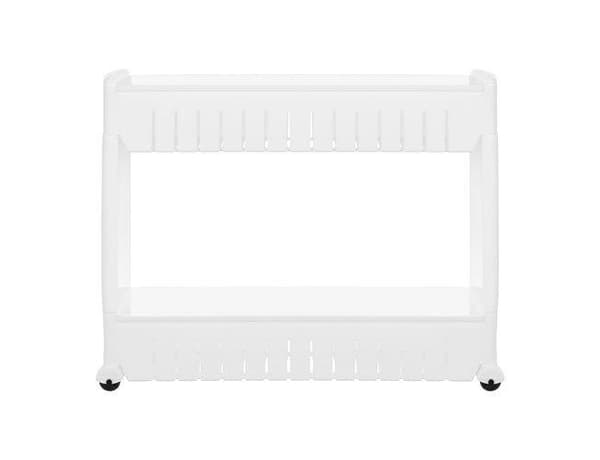 Shelf on Wheels / Storage Shelf - Store & Organize Organizer Vit white