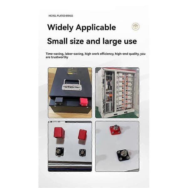2st 200A Energy Storage Lithium Battery Terminal High Current Lithium Battery Copper Terminal Connection_Special Gifts