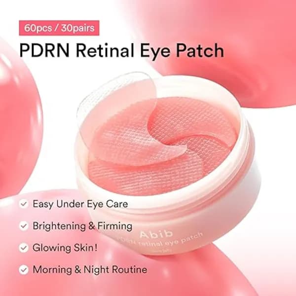 Retinal Eye Mask, Hydrogel Mask, with Fine Particles, 60 Pieces