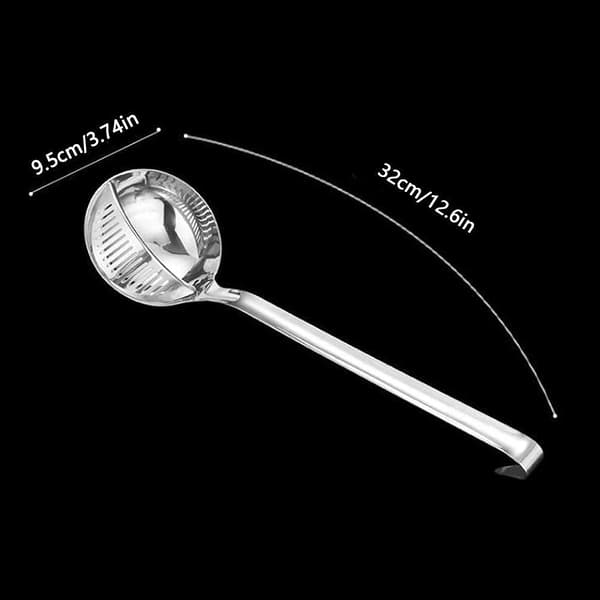 2-in-1 Creative Stainless Steel Strainer, Detachable