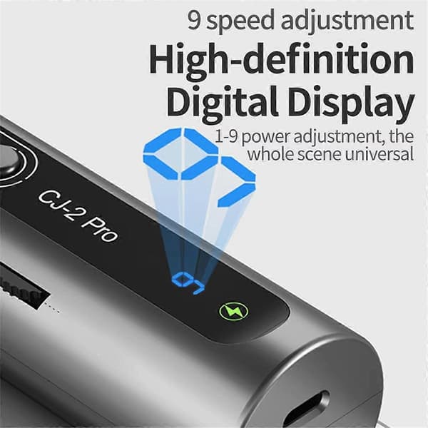CJ-2 Pro Electric OCA Glue Remover with 9-speed Adjustable LED Display for Mobile Phone LCD Screen C_Surprise Gift