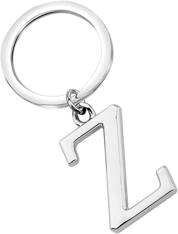 Nøglering Bogstav - Initial Bogstav Nøglering Charm Bogstav Z
