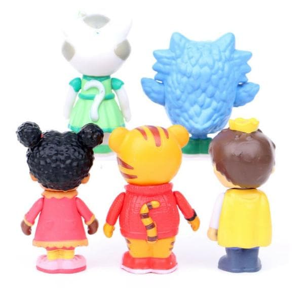 5 stk. Daniel Tigers kvarter figurer