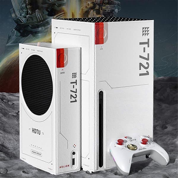 PU Protective Case For Xbox Series S Starry Sky Black_Surprise Gift