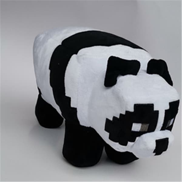 Minecraft Panda Pehmo Musta/Valkoinen 25cm