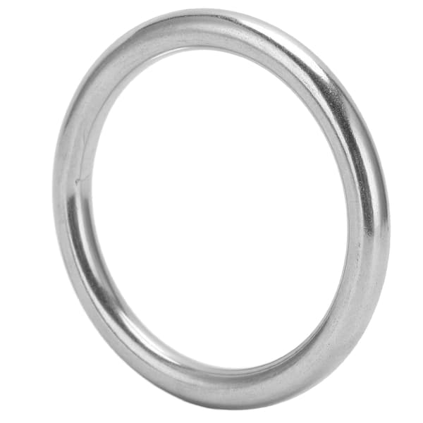 Båt Runde Ringer Rustfritt Stål O-ring med Tråddiameter 8mm Spesifikasjon for Båtseiling Dykking 8x70mm/0.3x2.8in