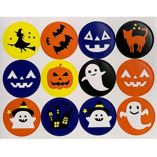2026 Halloween Element Adventskalender Pappersgodispåsar 24 Dagar Pumpa Spöke Spindel Multicolor