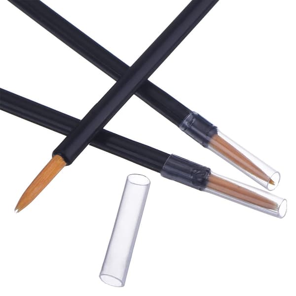 100-pack Disposable Eyeliner Brushes, Eyelash Serum Brushes, Eyeshadow Applicator, Eyelash Wands, Makeup Tools