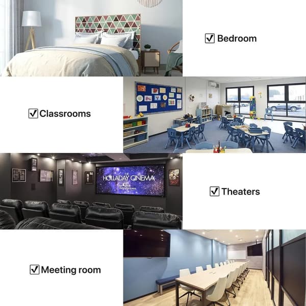 Acoustic Panel 12 Pcs Acoustic Panels Self-Adhesive, High-Density Wall Panel, 30*30cm, Black