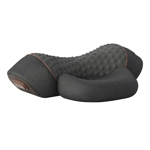 Nackmassagekudde för smärtlindring, Cervical, Ortopedisk kudde Vanlig Grå massage + hot compress