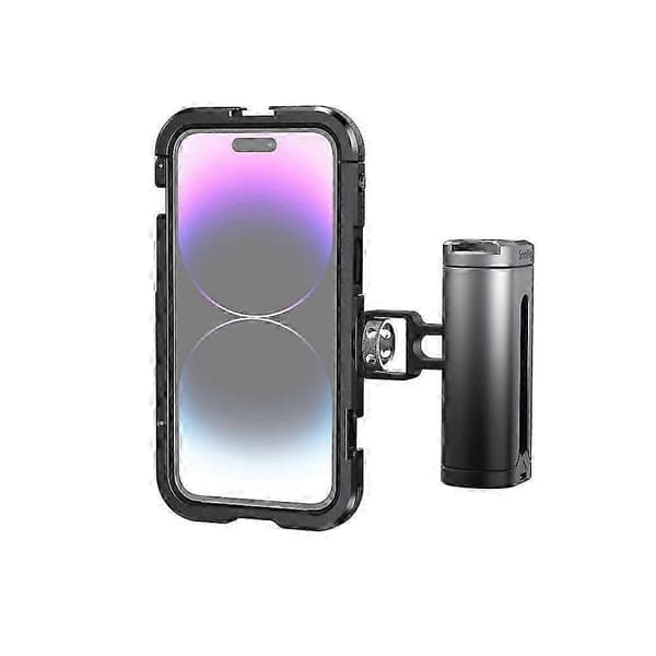 SmallRig Mobile Phone Video Handle, Compatible with M-16:17mm Threaded Lens, Case for iPhone 14 Pro Max