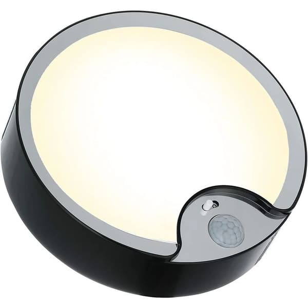 Motion Sensor LED Ceiling Light, Super Bright Battery Powered Indoor Ceiling Light, for Attic, Laundry Room, Garage, Hallway, Staircase, 18.3 cm 300LM N