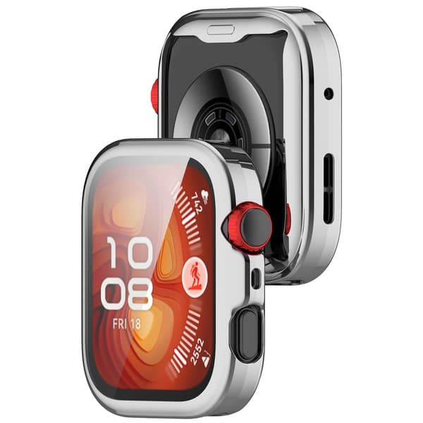 Huawei Watch Fit 4 Pro Full Coverage TPU-beskyttelsesdeksel Silver