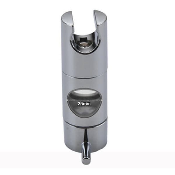 25mm Handheld Shower Holder Universal, Adjustable Shower Holder, 360° Rotatable Shower Handheld Shower Holder, Shower Holder for Slide Bar (1