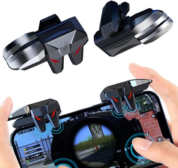 PUBG Mobile Trigger Controller 4 Triggers L1R1 L2R2 Gamepad til