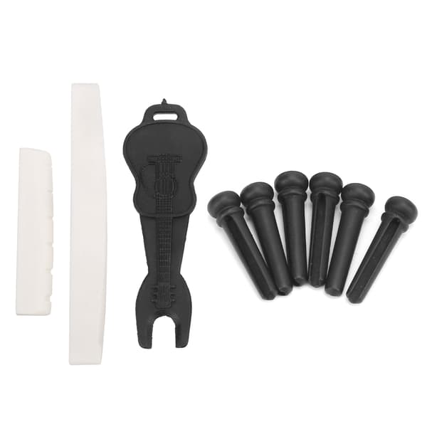 Gitarbro Pin Kit Oksebein Sadelmutter Instrumenttilbehør Trekkerfjerner