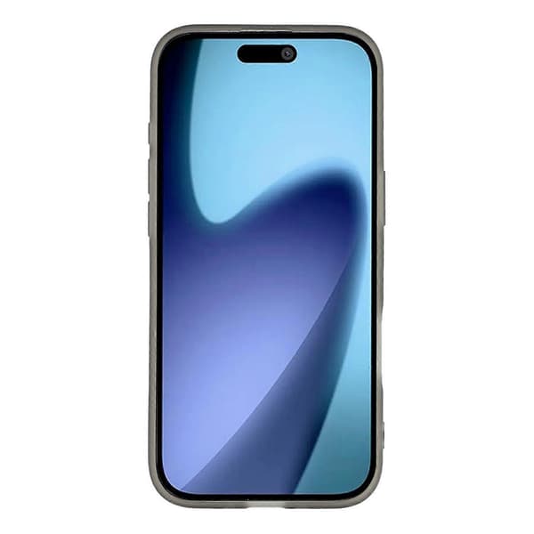Compatible with iPhone 17 Air Case Electroplated Camera Frame TPU Phone Transparent Black