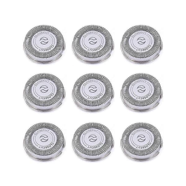 9-pack SH30 Replacement Heads for Philips Norelco Shavers Series 3000, 2000, 1000 and S738, with Durable Sharp Blades