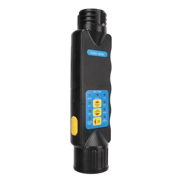Trailer Tester 12V 13-pin Trailer Light Plug Socket Wiring Test Diagnostic Tool Resistance Test Fault Detection for Caravan Trailer 1