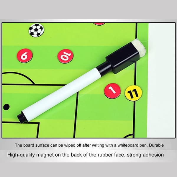Foldable Magnetic Football Tactics Board