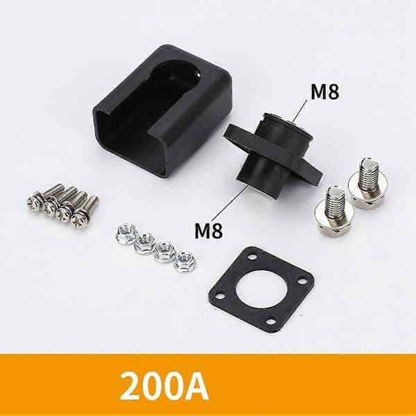 2st 200A Energy Storage Lithium Battery Terminal High Current Lithium Battery Copper Terminal Connection_Special Gifts