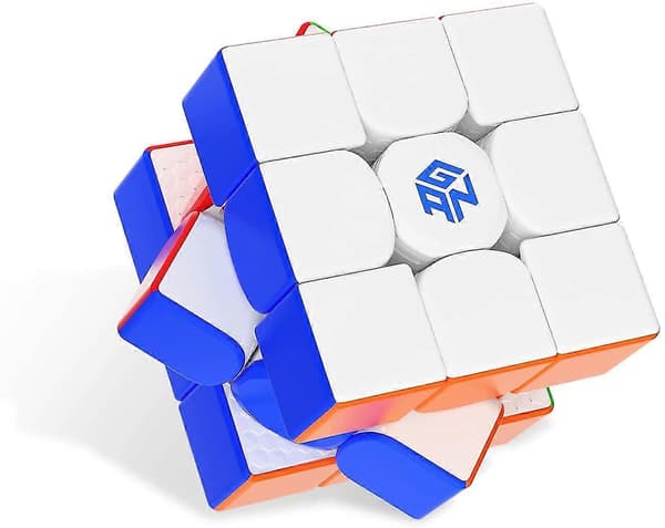 Gan11 M, 3x3 Magnetisk Speed Cube Stickerless Magic Cube Stickerless Kub Frostat Yta