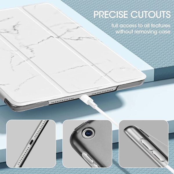Fodral för iPad 10.2 Fodral iPad Cover 7:e/8:e/9:e generation Marm