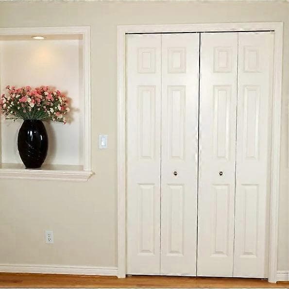 Sliding Bi-Fold Door Hardware Kit Sliding Door Repair Kit on 24\" Wide Track Includes Top and Bottom Bracket